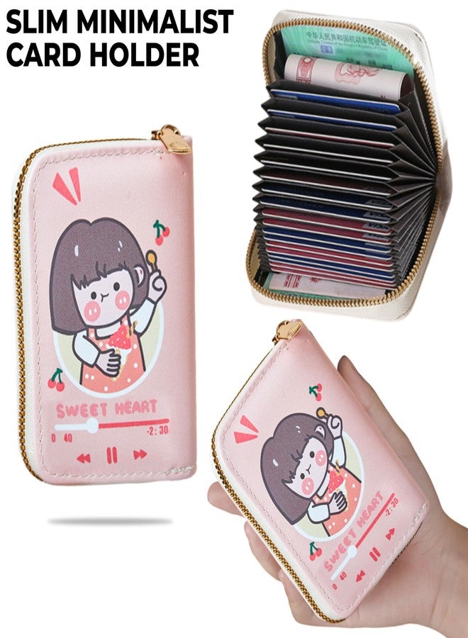 Kraptick Card Holder for Women - Elegant and Versatile Card Wallet,Card Sleeve,Card case,Card Pouch for Effortless Organization-(DMFP472) - Image 2